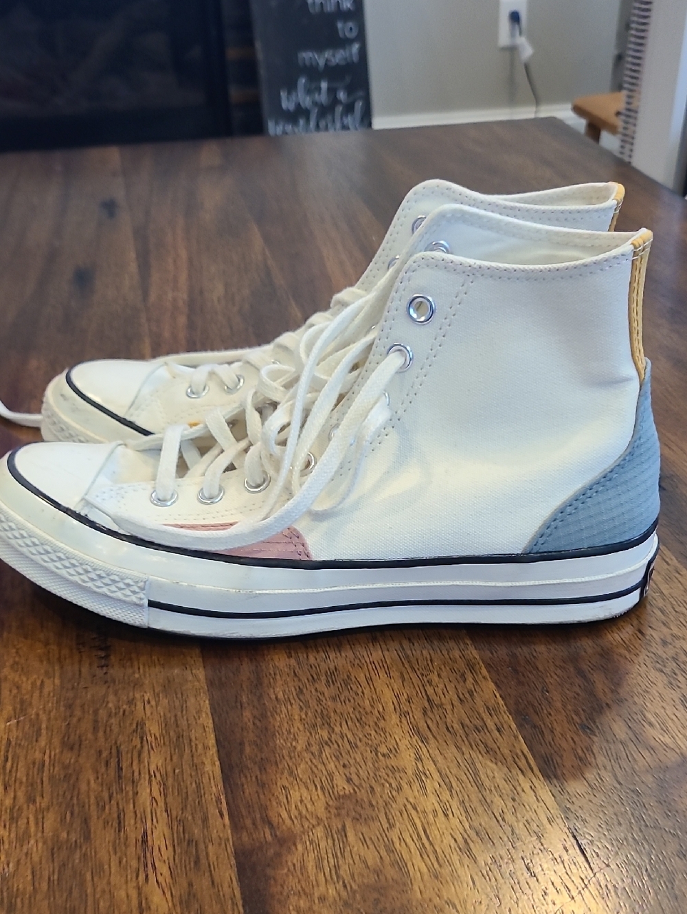 Converse All Star Lift Y2K Chrome Unisex  Women's Size 8 Hi-Tops